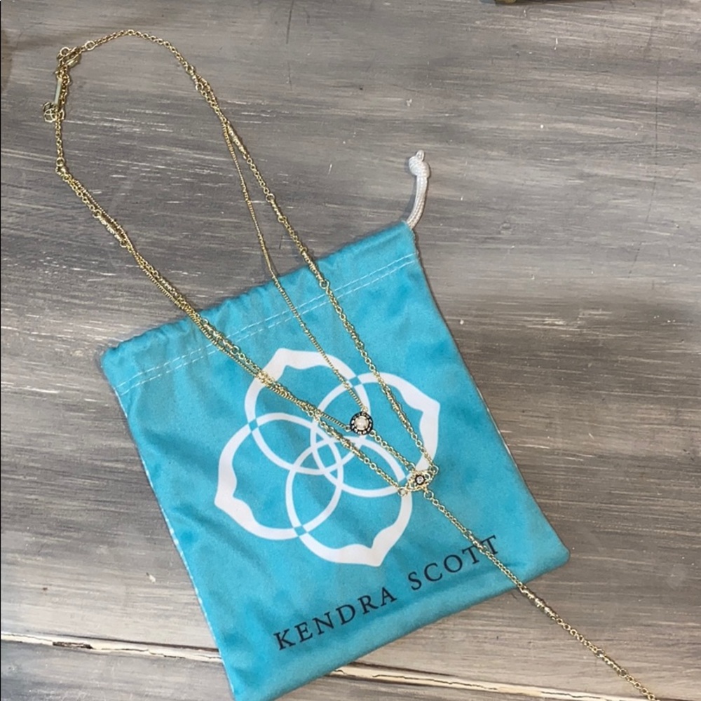 Kendra Scott Stacked Evil Eye necklace